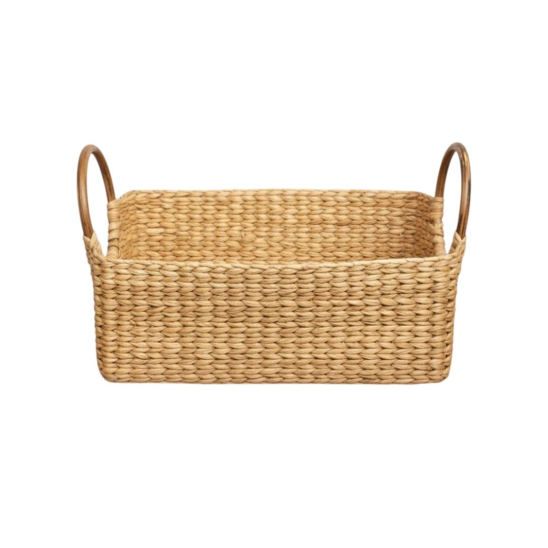 Stylish Round Handles Baskets for Eco-Friendly Storage